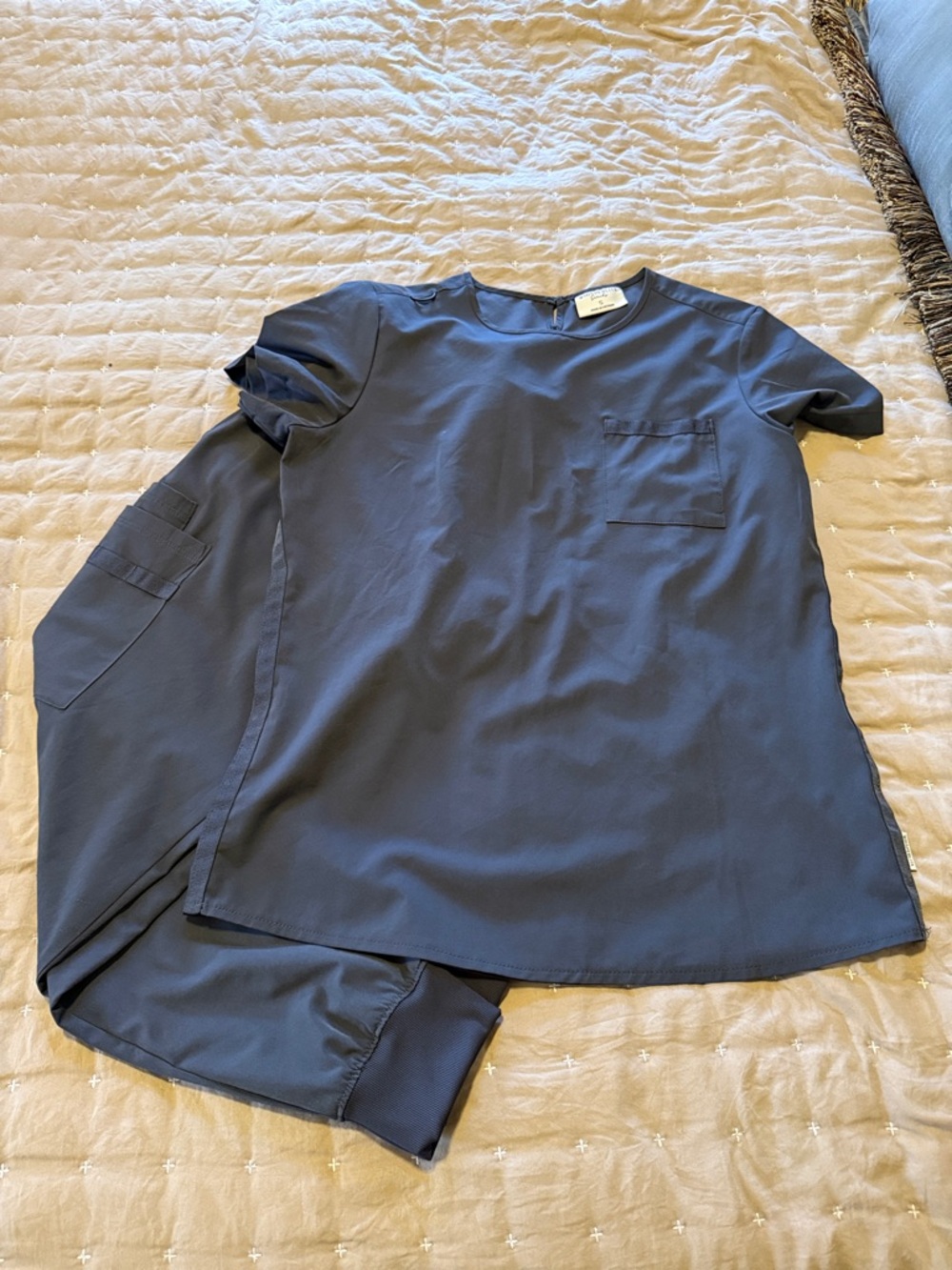 Gray Scrub Set